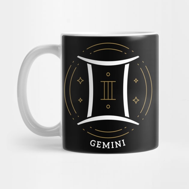 Gemini Zodiac Sign Horoscope Birthday Present Gift by JaeSlaysDragons